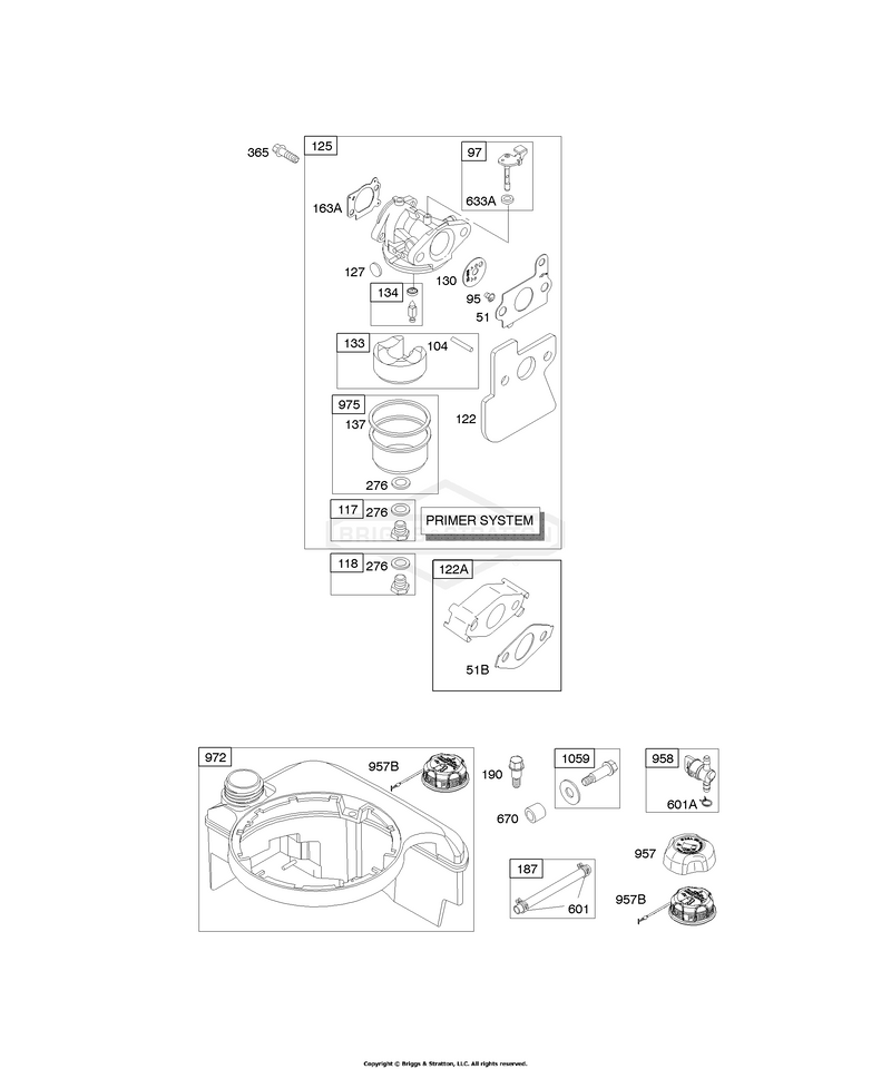 Carburetor, Fuel Supply
