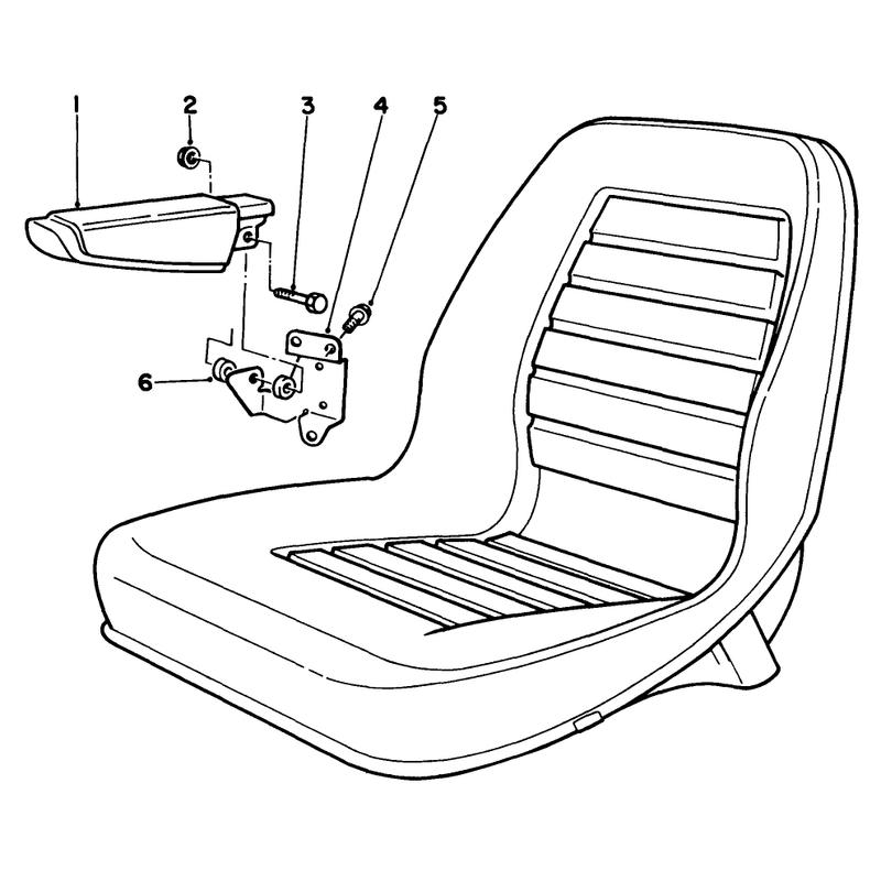 Armrest Kit Model No. 30707