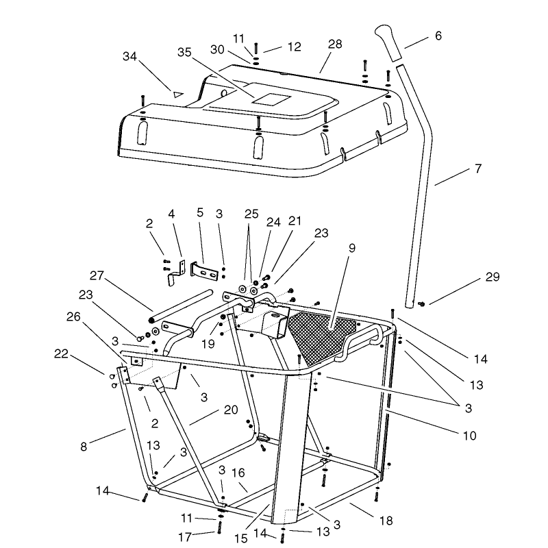 Grass Collector Assembly