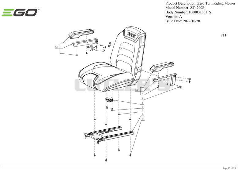Damping Seat Assembly
