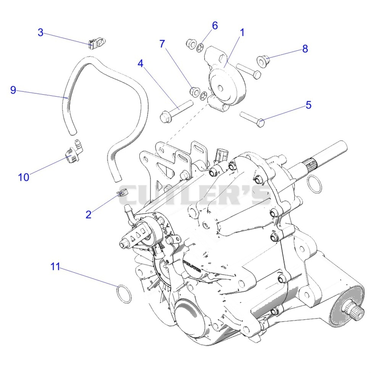 Drive Train, Main Gearcase Mounting