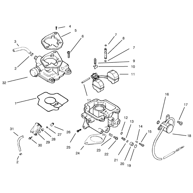 Carburetor and Fuel Pump