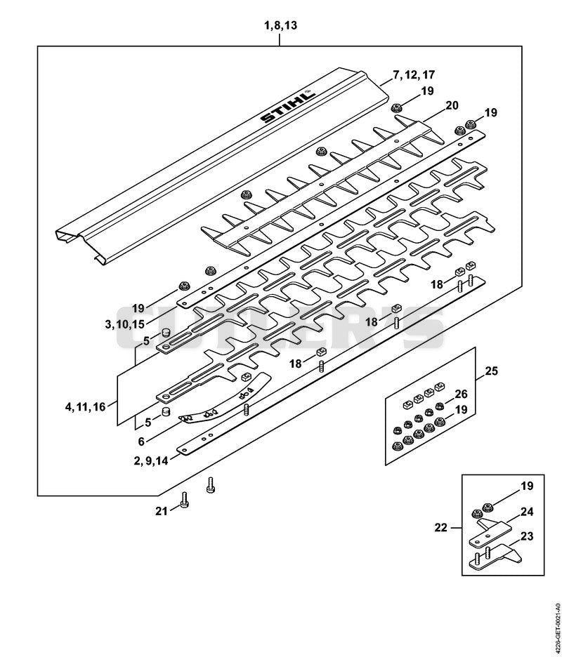 Cutter bar