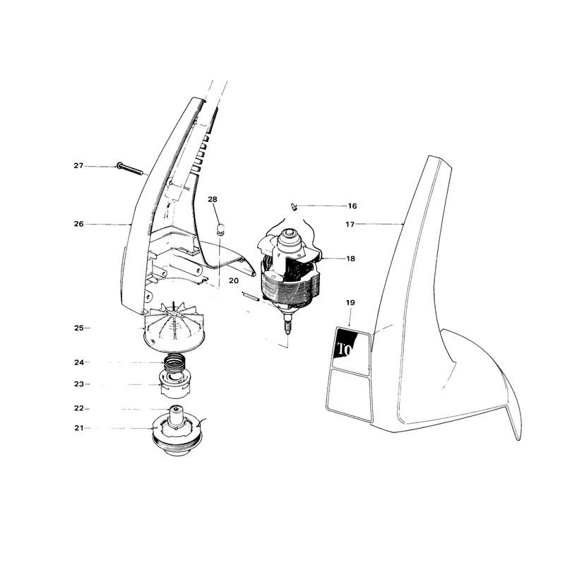 Motor and Housing Assembly