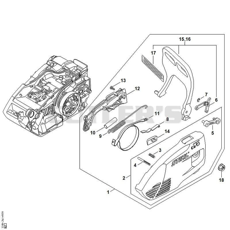 Chain sprocket cover