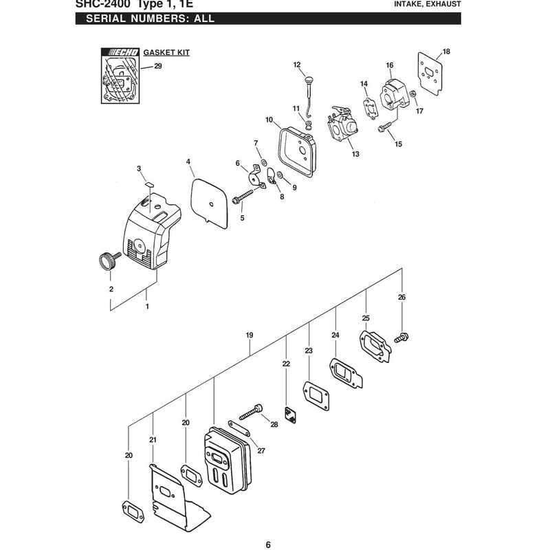 INTAKE, EXHAUST