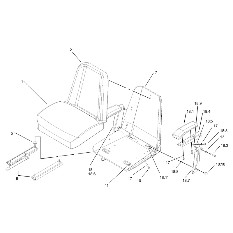 Seat Assembly No 1-633705