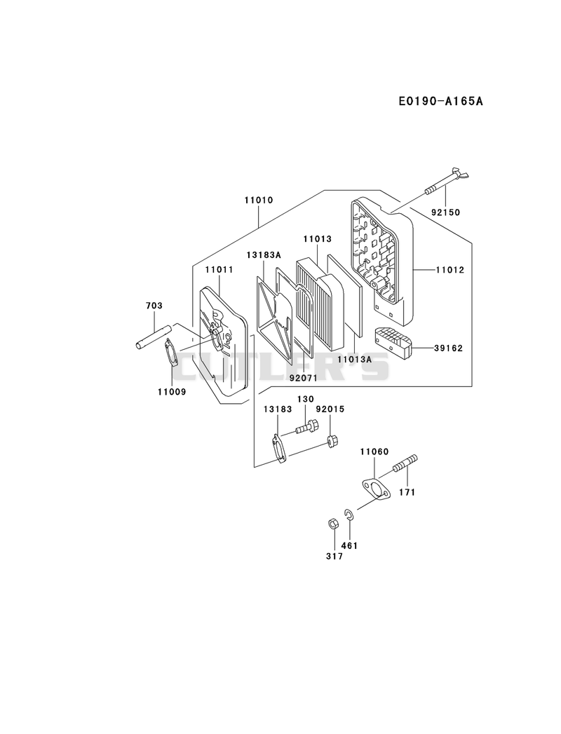 AIR-FILTER/MUFFLER