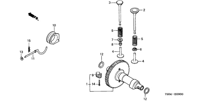 CAMSHAFT (HT3810/K1/K2)