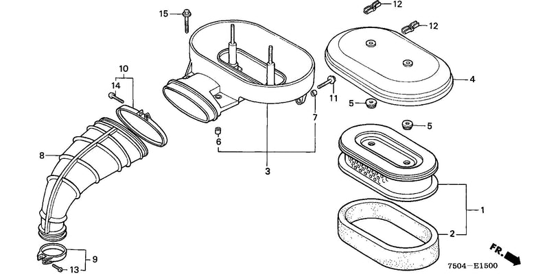 AIR CLEANER              (HT3813/K1/4213)