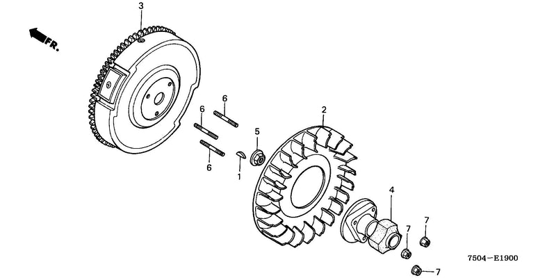 FLYWHEEL (HT3810/K1/K2)