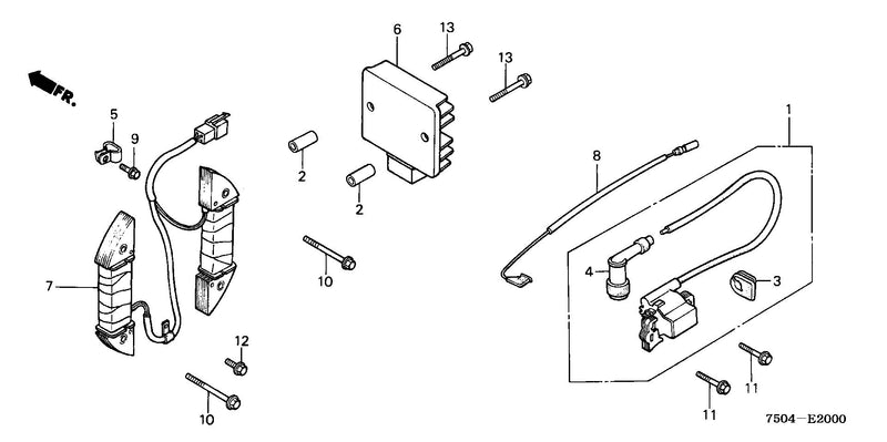 IGNITION COIL            (HT3810/K1/K2)