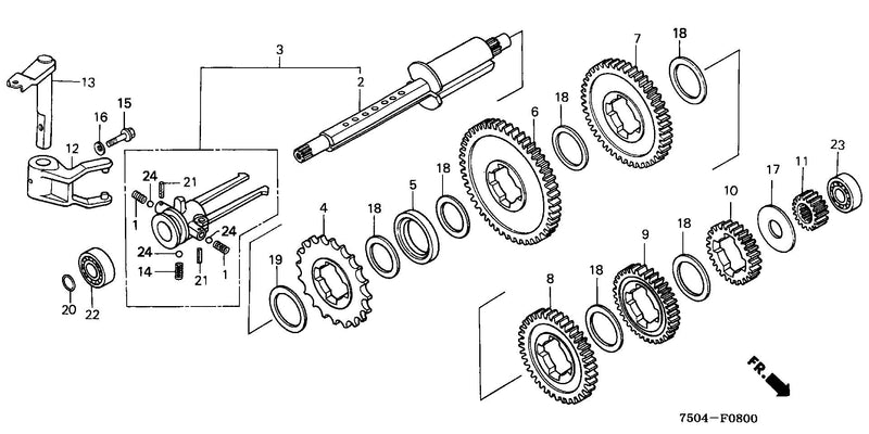 CHANGE SHAFT