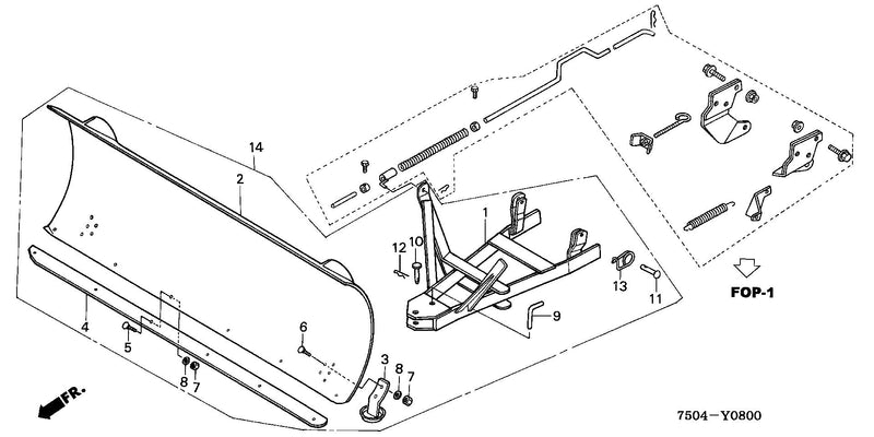 SNOW DOZER KIT (HT3810SD)