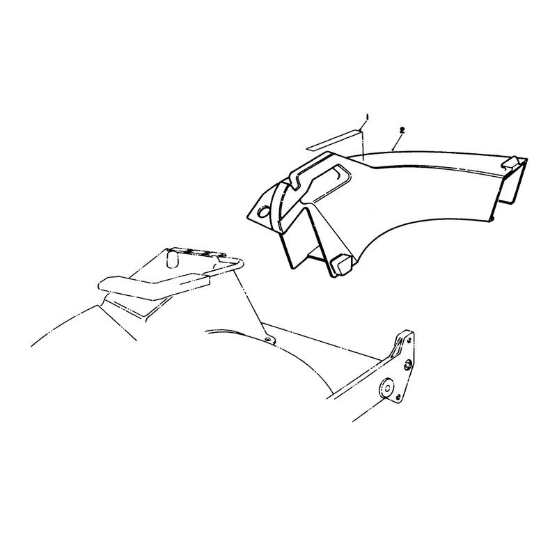 Side Discharge Chute Model No 59168 Optional