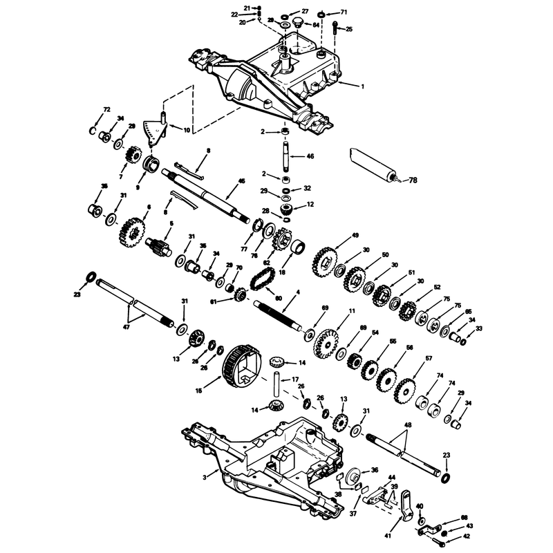 Peerlees Transmission Peerless Model No. 930-020 (210-5 & 212-5)