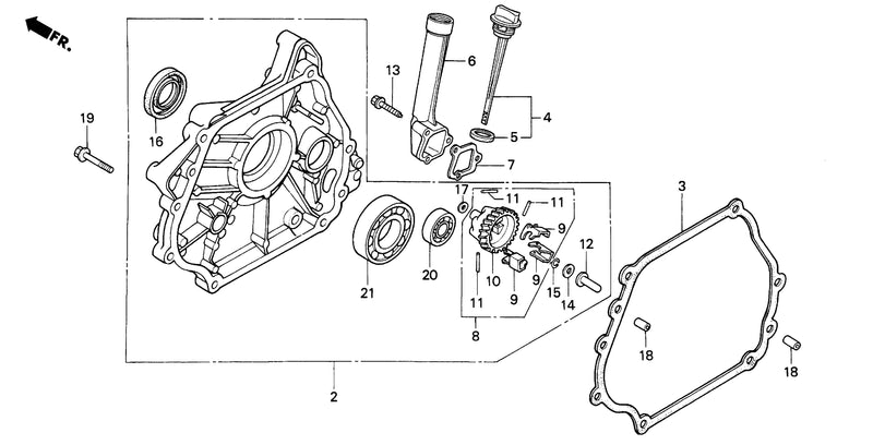 CRANKCASE COVER