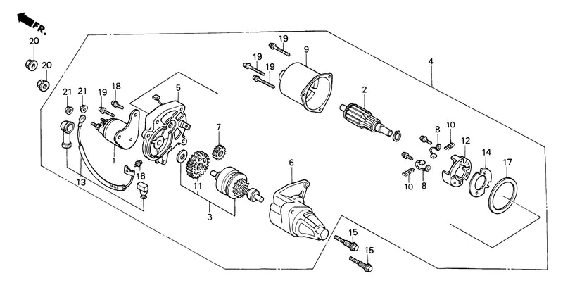 STARTER MOTOR