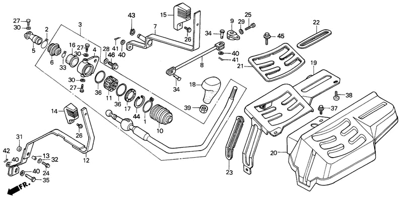 LEFT CONTROL PANEL
