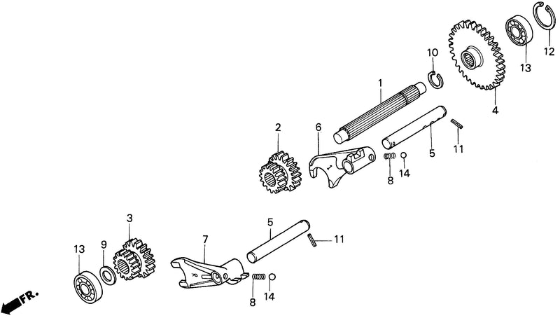 UPPER COUNTERSHAFT