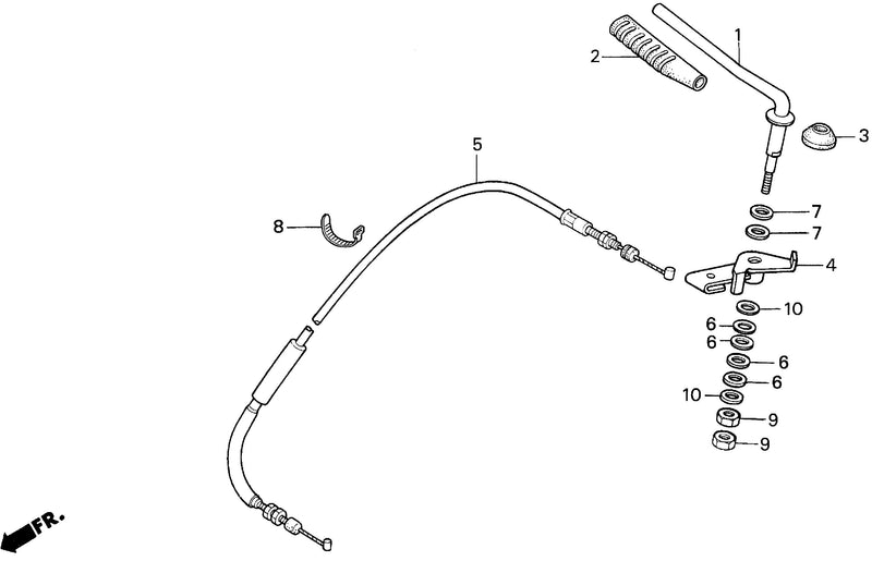 THROTTLE LEVER