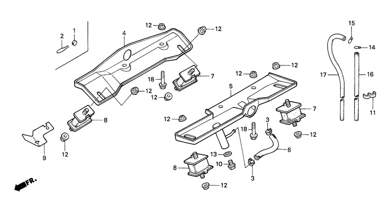 ENGINE MOUNTING PLATE