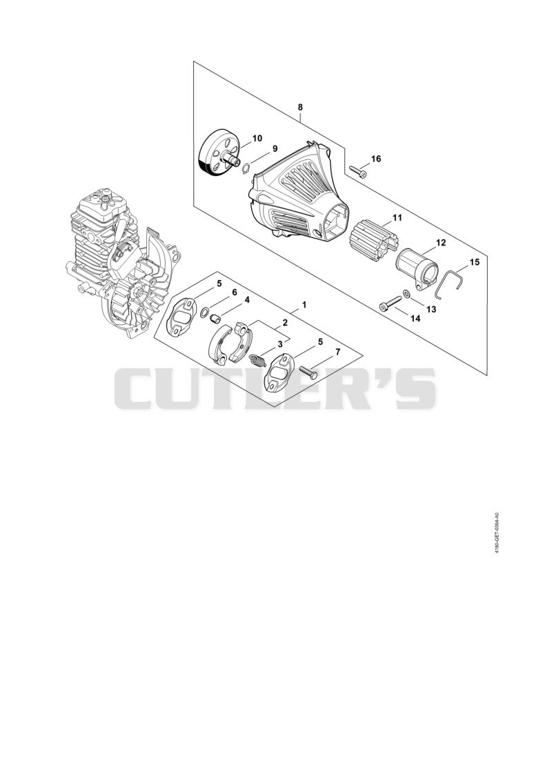 Clutch, Fan housing