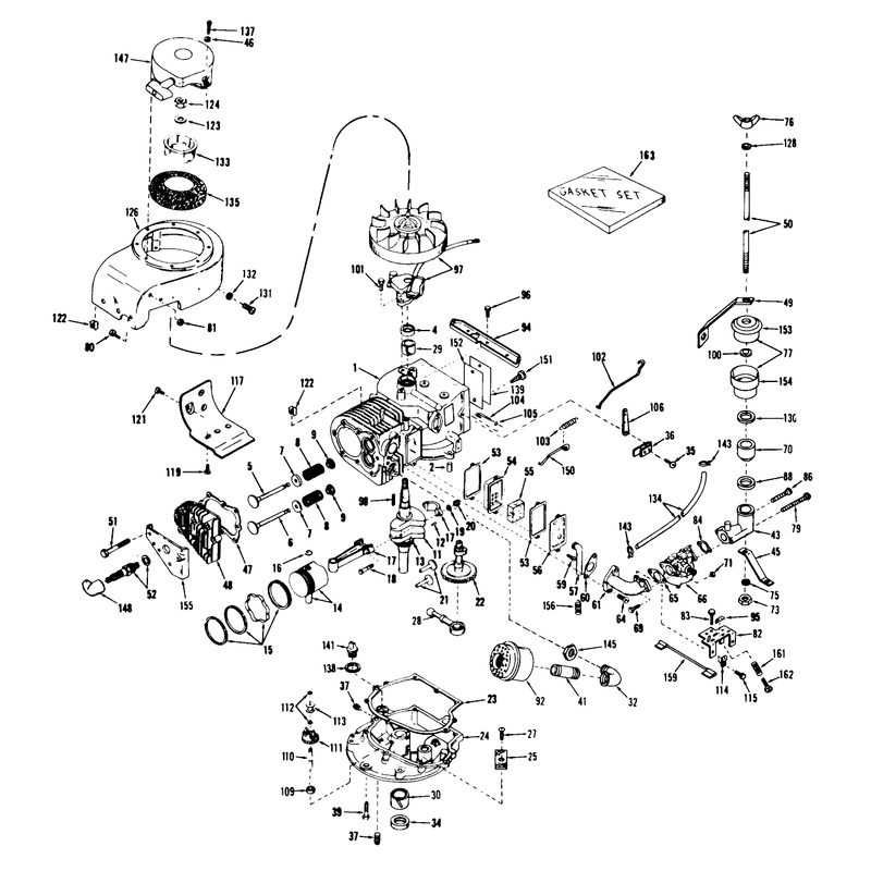 Engine Model No V50-60126g and 60127g