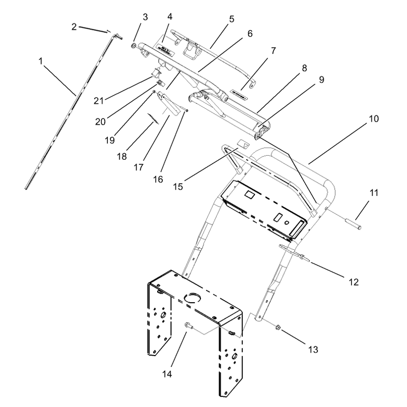 Upper Handle Assembly
