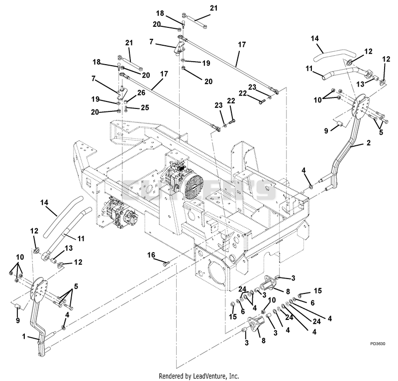 Steering Levers And Linkages