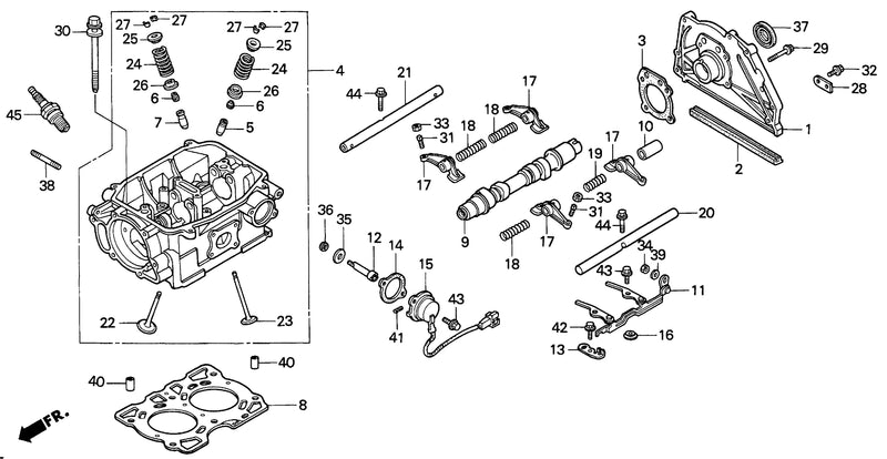 CYLINDER HEAD (H4518H)