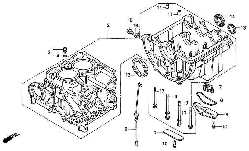 CYLINDER BLOCK (H4518H)