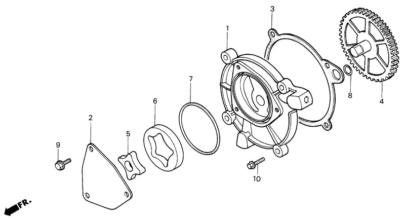 OIL PUMP (H4514H)