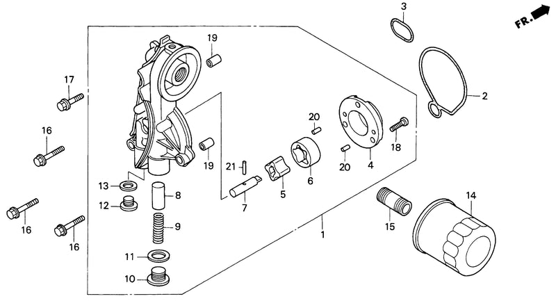 OIL PUMP (H4518H)