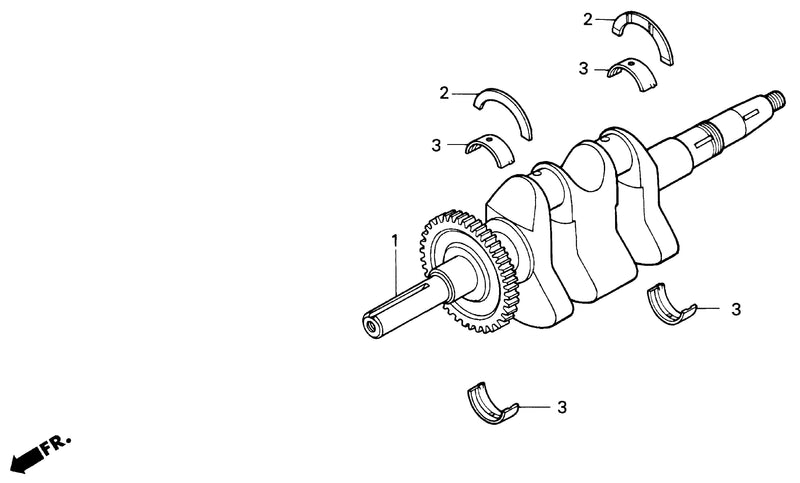 CRANKSHAFT (H4514H)