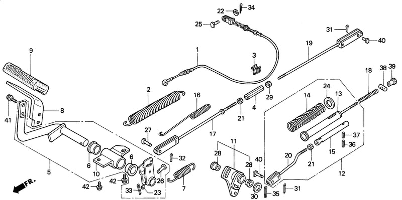 BRAKE PEDAL (H4013)