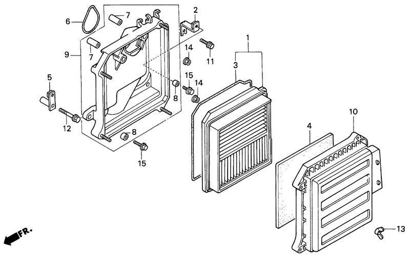 AIR CLEANER (H4518H)