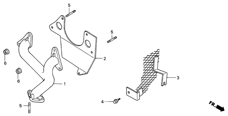 EXHAUST MANIFOLD (H4514H)