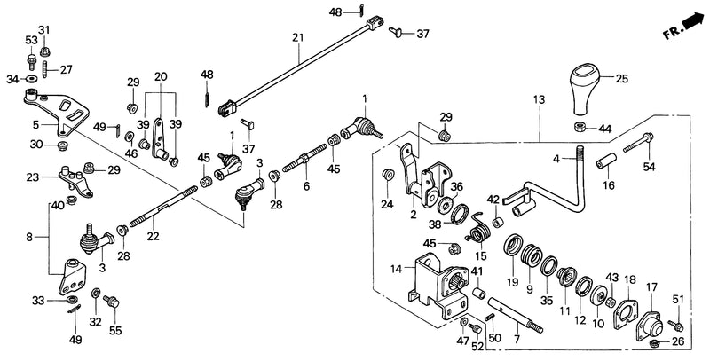 CHANGE LEVER (H4514H,    H4518H)