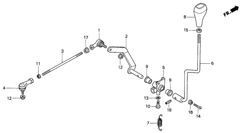 CHANGE LEVER (H4013)