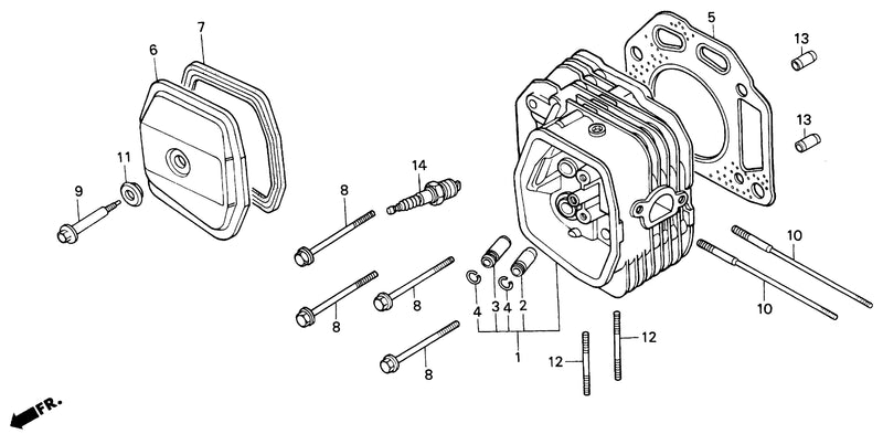 CYLINDER HEAD (H4013)
