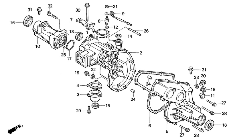 TRANSMISSION CASE (H4013)