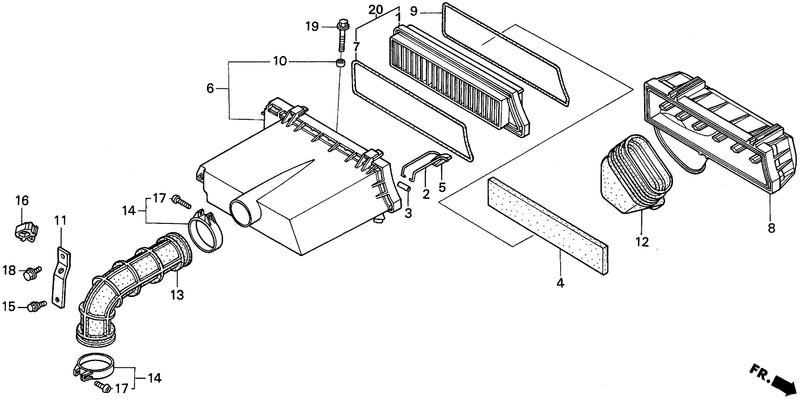 AIR CLEANER (H4514H)