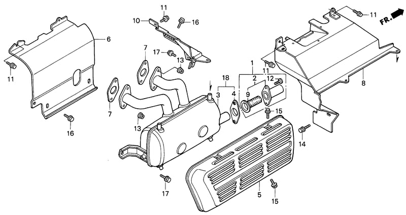 MUFFLER (H4518H)