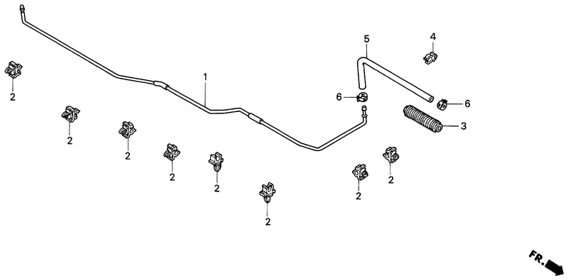 FUEL PIPE (H4518H)