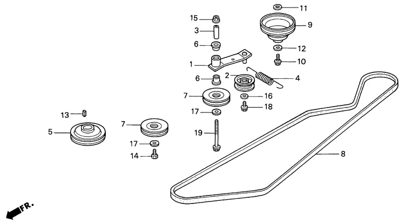 DRIVE PULLEY (H4013)