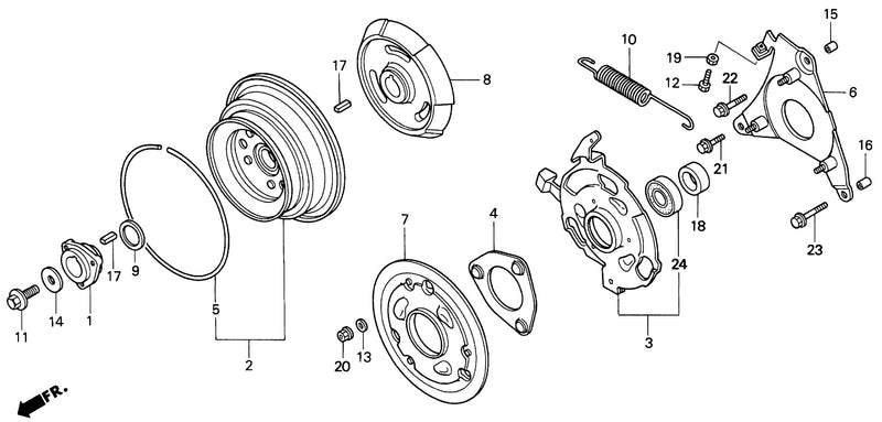 P.T.O. CLUTCH (H4514H)
