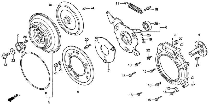 P.T.O. CLUTCH (H4518H)