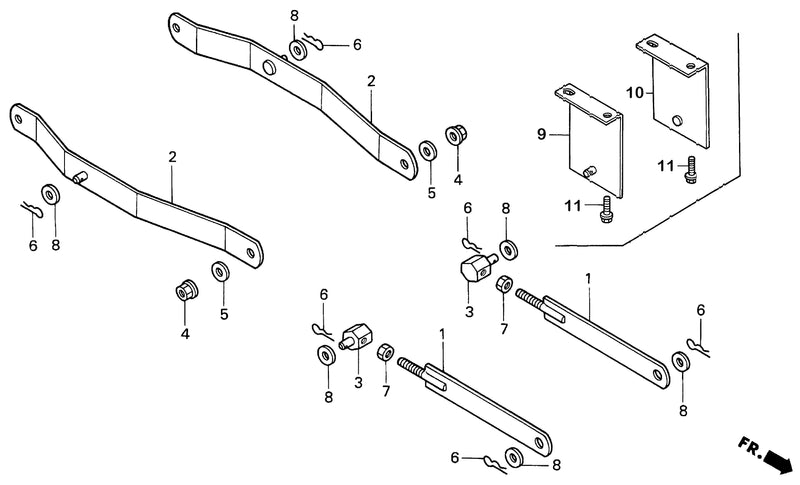 CUTTER DECK LINK (H4013)