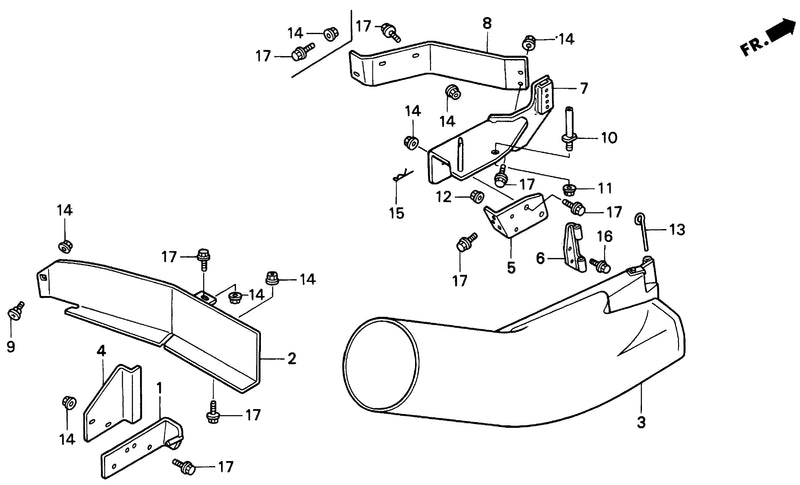 SIDE BLOWER BRACKET